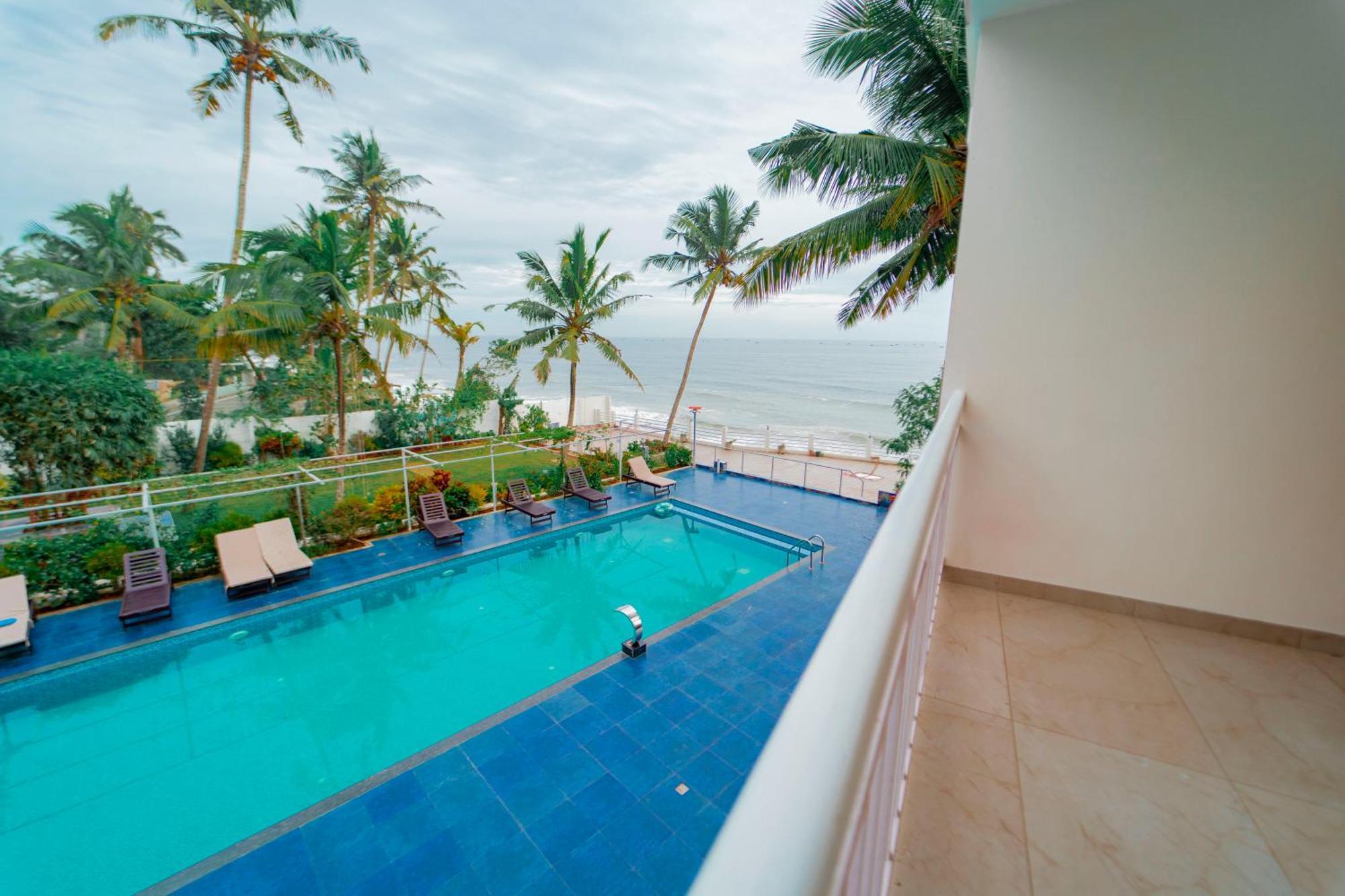 Skylar Seaview Beach Resort & Ayurveda Varkala Bagian luar foto